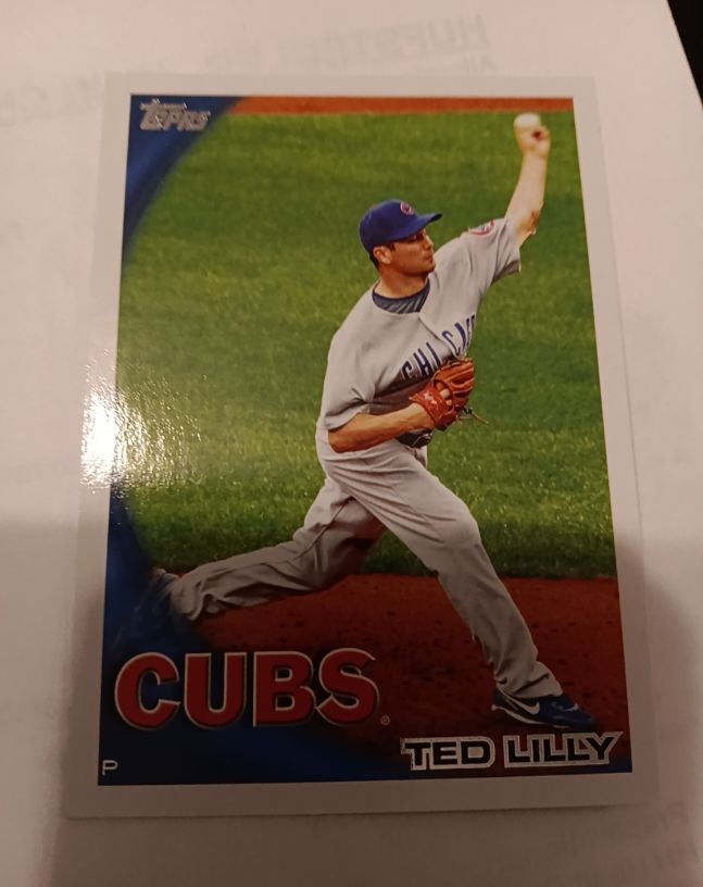 2010 Topps #14 Ted Lilly — front