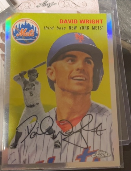 2023 Topps Chrome Platinum Anniversary #492 David Wright — front