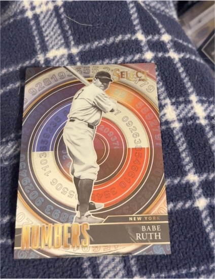 2022 Panini Select #SN8 Babe Ruth — front