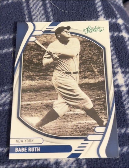 2022 Panini Absolute #9 Babe Ruth — front