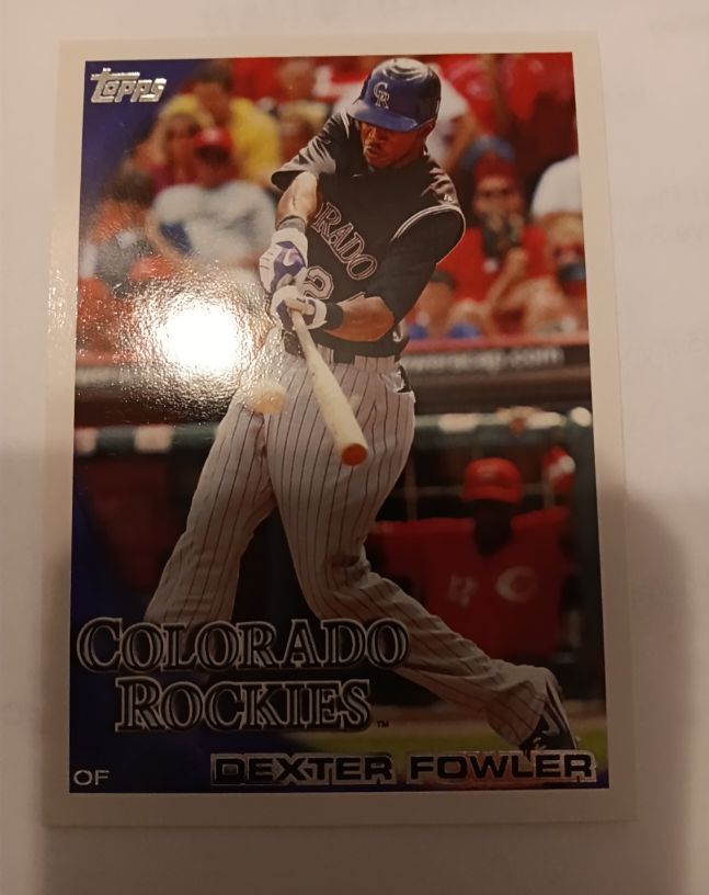 2010 Topps #17 Dexter Fowler — front