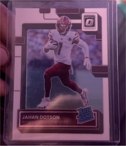2022 Donruss Optic #210 Jahan Dotson — front