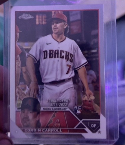 2023 Topps Chrome Update #USC220 Corbin Carroll — front