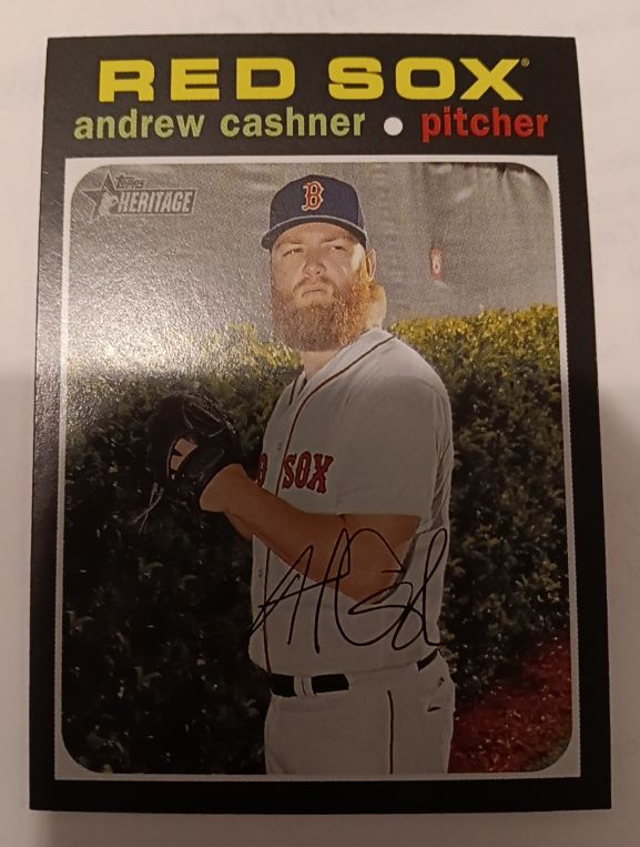 2020 Topps Heritage #271 Andrew Cashner — front
