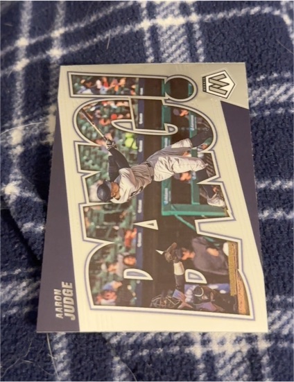 2022 Panini Mosaic Bang! #BG-3 Aaron Judge — front