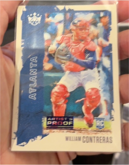 2021 Panini Diamond Kings #34 William Contreras — front