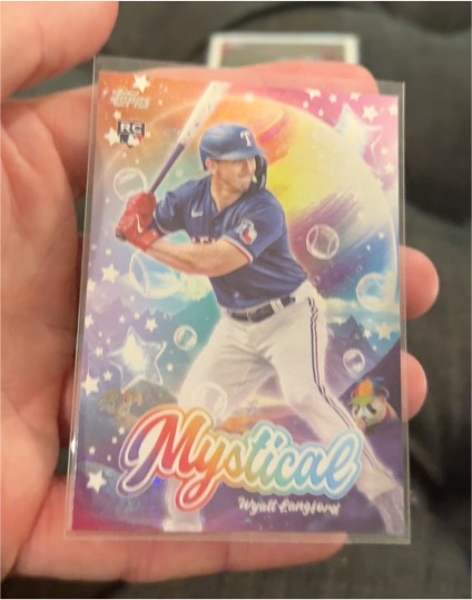 2024 Topps Update #MYS-21 Wyatt Langford Mystical — front