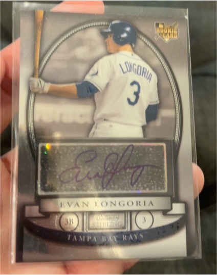 2008 Bowman Sterling #BS-EL Evan Longoria — front