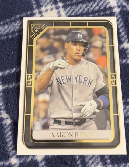 2021 Topps Gallery #115 Aaron Judge — front