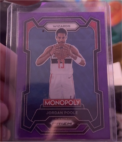 2023-24 Panini Prizm Monopoly #88 Jordan Poole — front