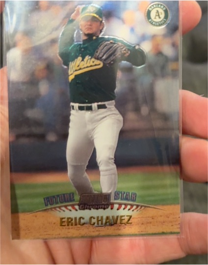 1999 Topps Stadium Club #166 Eric Chavez — front