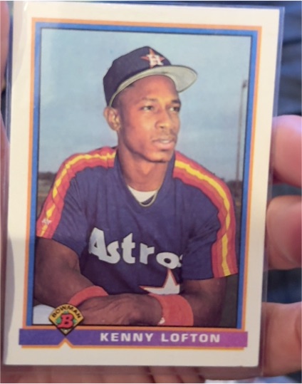 1991 Bowman #565 Kenny Lofton — front