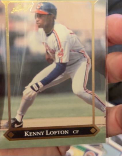 1992 Leaf Gold Rookies #BC-4 Kenny Lofton — front