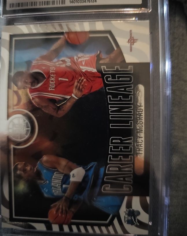2020-21 Panini Illusions #18 Tracy McGrady Career Lineage — front