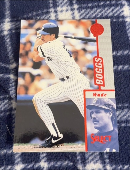 1997 Pinnacle Select #34 Wade Boggs — front