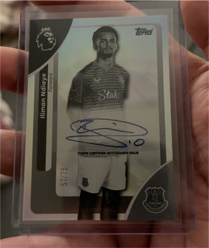 2025-26 Topps Premier League #57 Iliman Ndiaye — front