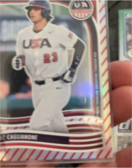 2024 Panini USA Baseball Stars & Stripes #100 Jac Caglianone — front