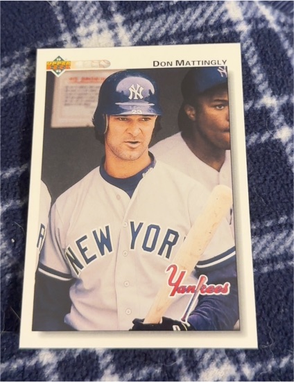 1992 Upper Deck #356 Don Mattingly — front
