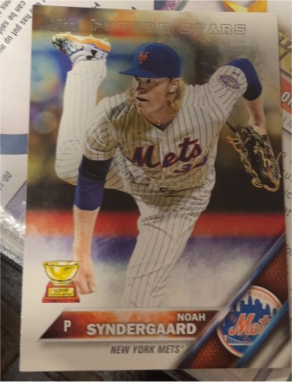 2016 Topps #43 Noah Syndergaard — front