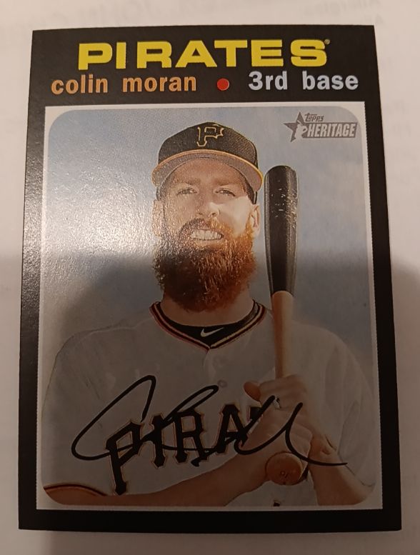 2020 Topps Heritage #86 Colin Moran — front