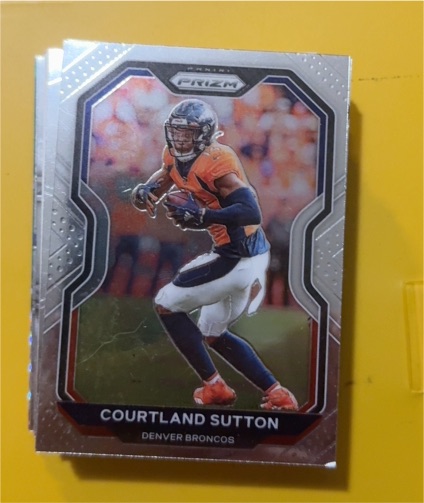 2020 Panini Prizm #111 Courtland Sutton — front