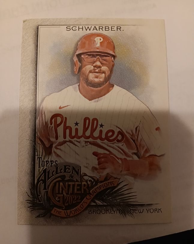 2022 Topps Allen & Ginter #131 Kyle Schwarber — front