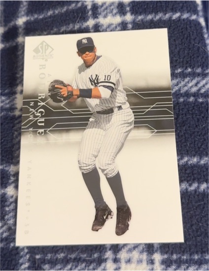 2008 Upper Deck SP Authentic #37 Alex Rodriguez — front