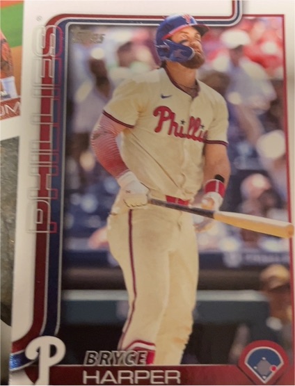 2025 Topps #250 Bryce Harper — front