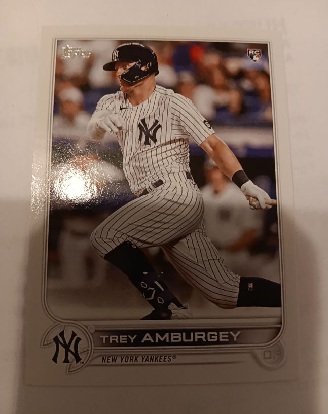 2022 Topps #263 Trey Amburgey — front