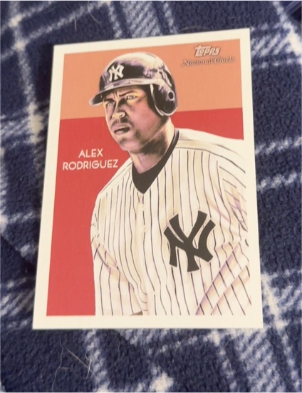2010 Topps National Chicle #CC21 Alex Rodriguez — front