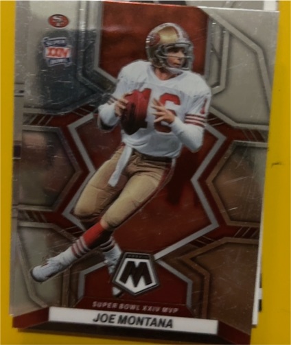 2022 Panini Mosaic #296 Joe Montana — front