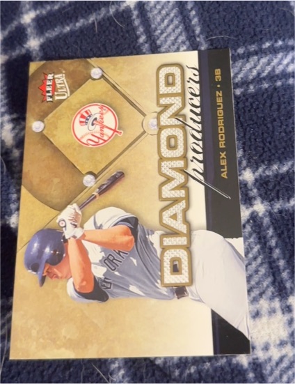 2006 Fleer Ultra Diamond Producers #DP8 Alex Rodriguez — front