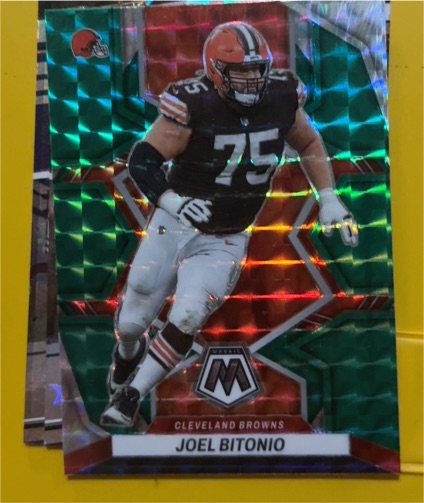 2022 Panini Mosaic #225 Joel Bitonio — front