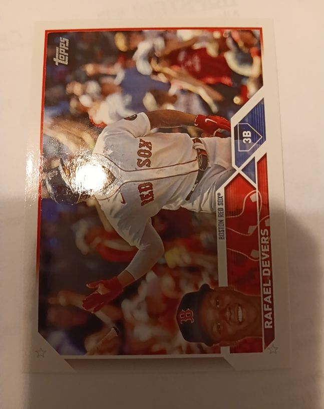 2023 Topps Series 1 #11 Rafael Devers — front