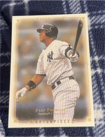 2008 Upper Deck Masterpieces #62 Alex Rodriguez — front