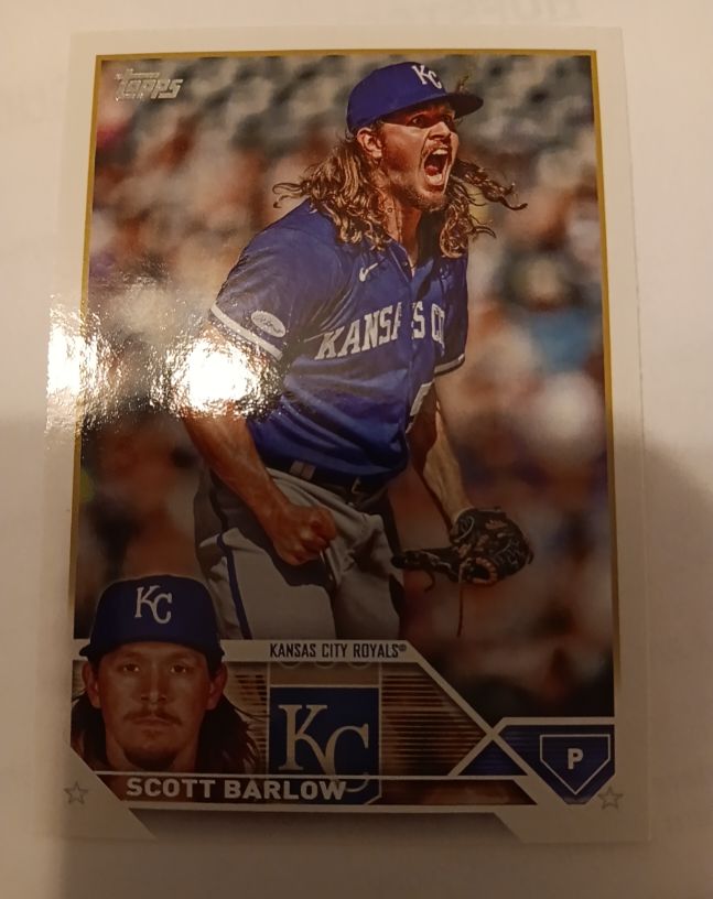 2023 Topps Series 1 #9 Scott Barlow — front