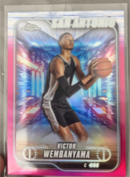 2024-25 Topps Chrome #193 Victor Wembanyama — front