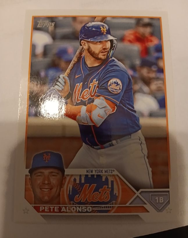 2023 Topps Series 1 #20 Pete Alonso — front