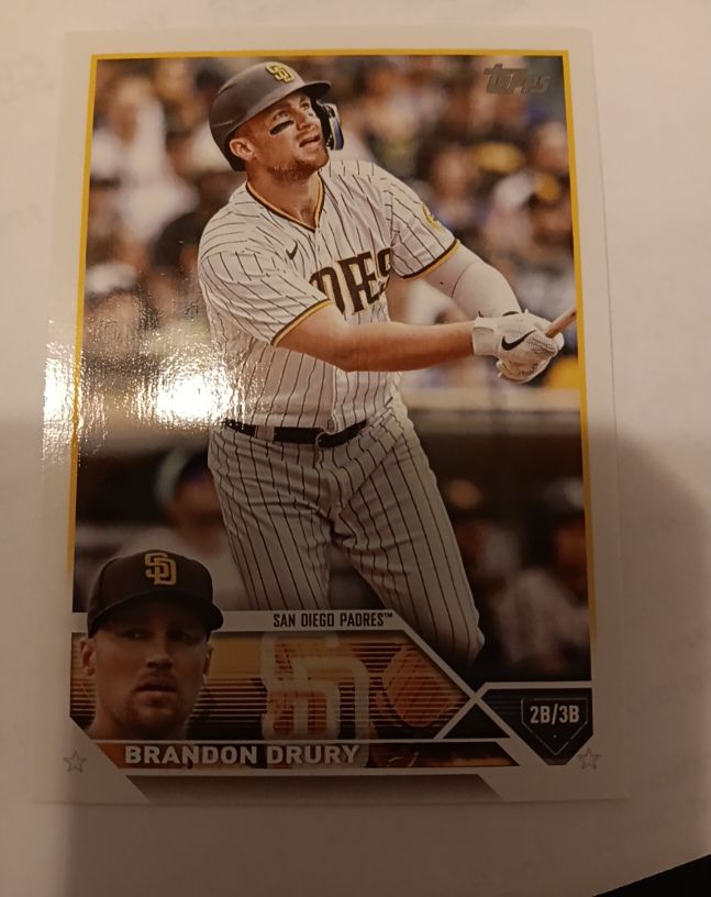 2023 Topps #14 Brandon Drury — front