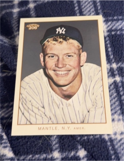 2009 Topps 206 #206 Mickey Mantle — front
