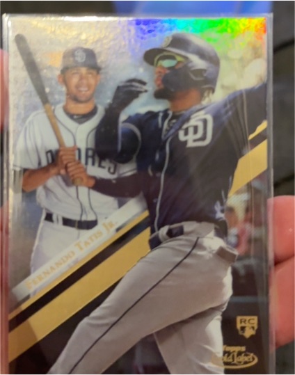 2019 Topps Gold Label #100 Fernando Tatis Jr. — front