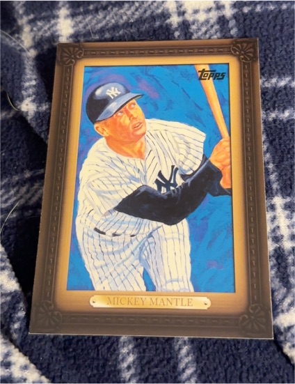 2008 Topps #WMDP7 Mickey Mantle — front