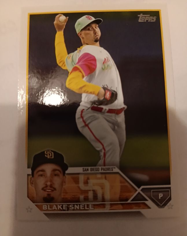 2023 Topps #208 Blake Snell — front
