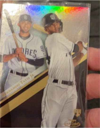 2019 Topps Gold Label #13 Fernando Tatis Jr. — front