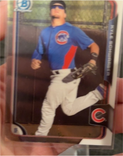 2015 Bowman Chrome Prospects #BCP58 Kyle Schwarber — front