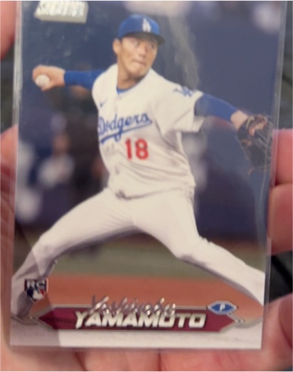 2024 Topps Stadium Club #114 Yoshinobu Yamamoto — front