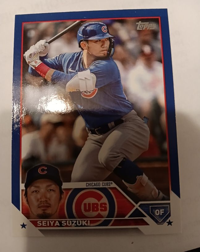 2023 Topps #183 Seiya Suzuki — front