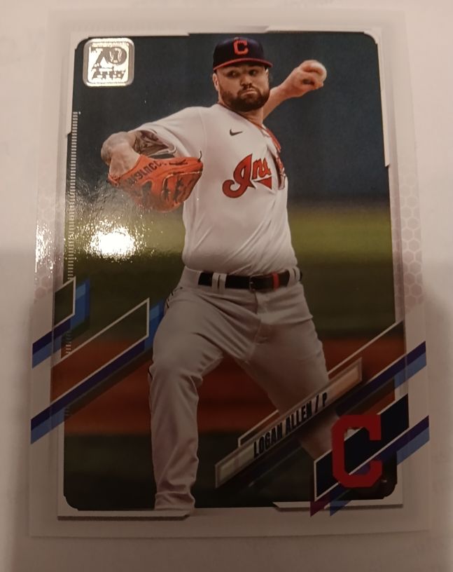 2021 Topps Update #US308 Logan Allen — front
