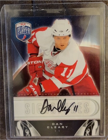 2009-10 Upper Deck Be A Player Signatures #S-DC Dan Cleary — front