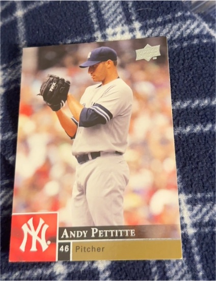 2009 Upper Deck #46 Andy Pettitte — front